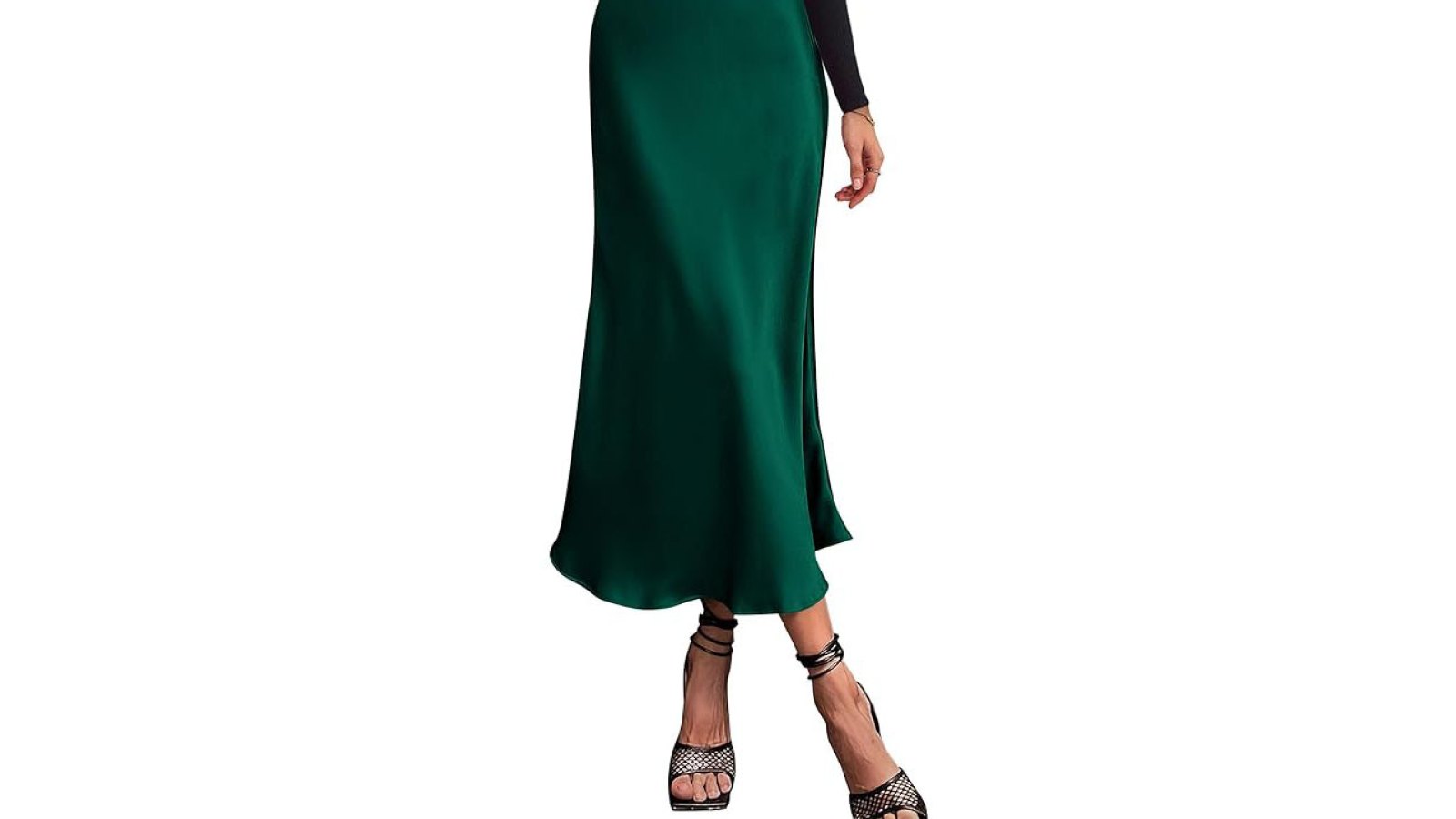 Shop This No. 1 New Release 'Elegant' Satin Midi Skirt — Only $35 | Us ...