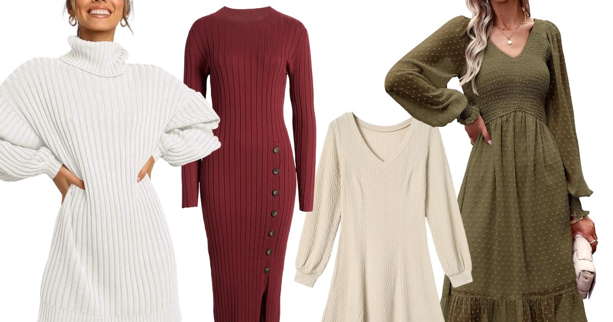 Shop 17 Casual Winter Dresses Under $150