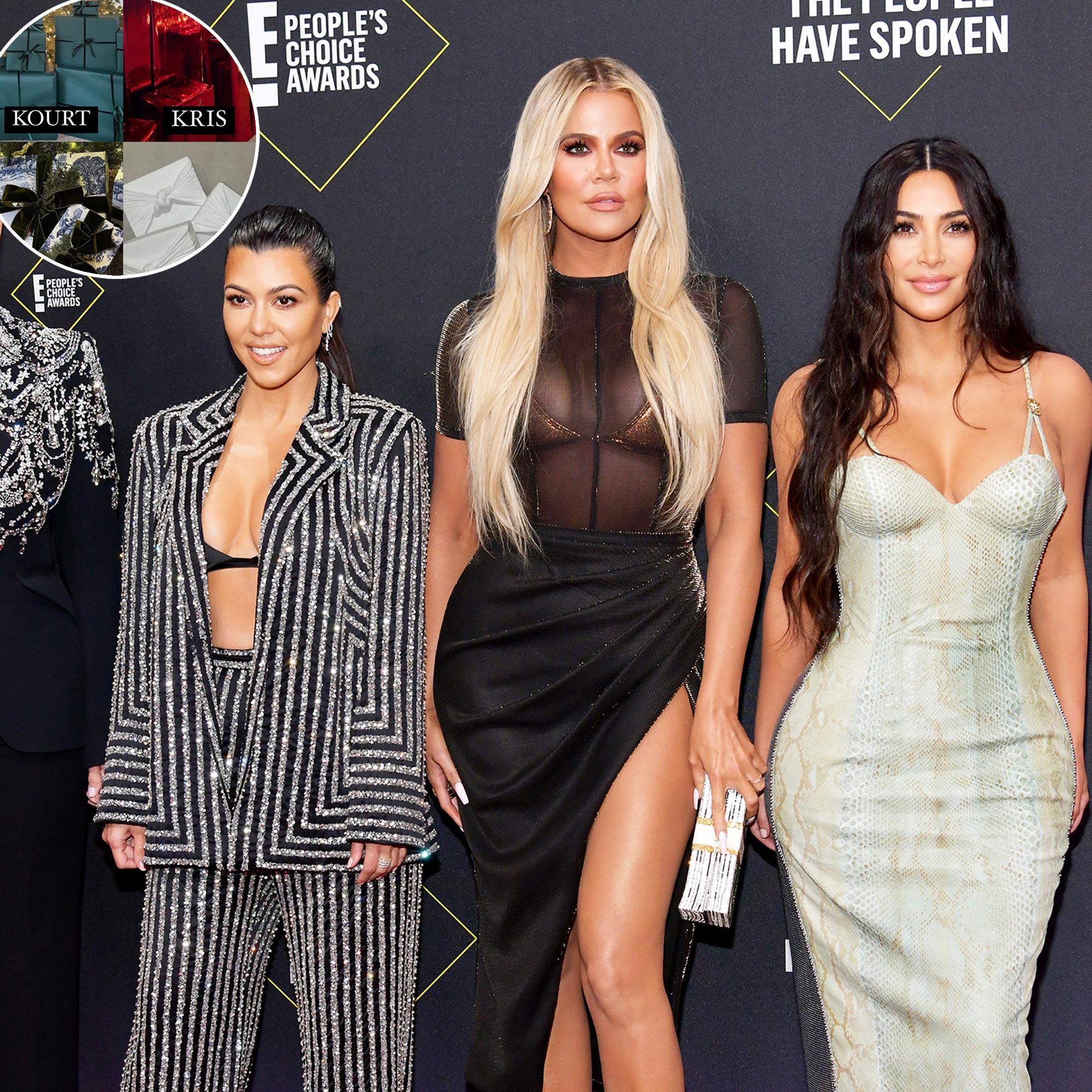 Here's why Kim Kardashian used SKIMS fabric to wrap up her Christmas  presents.