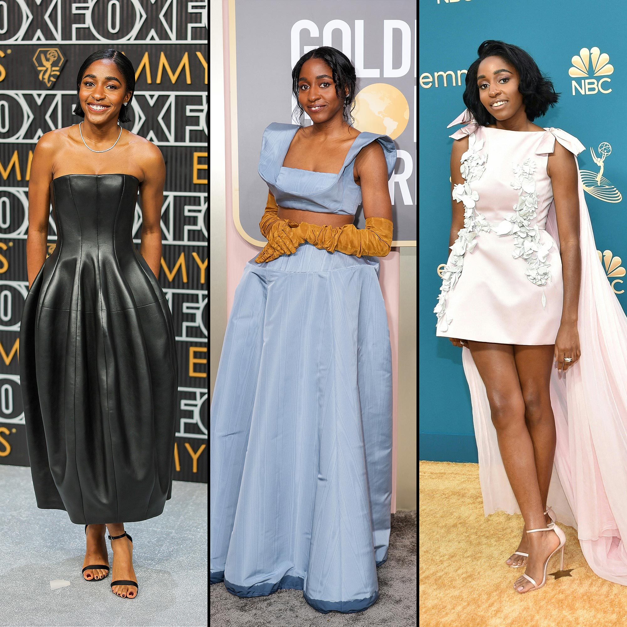 Ayo Edebiri s Best Red Carpet Style Moments Us Weekly