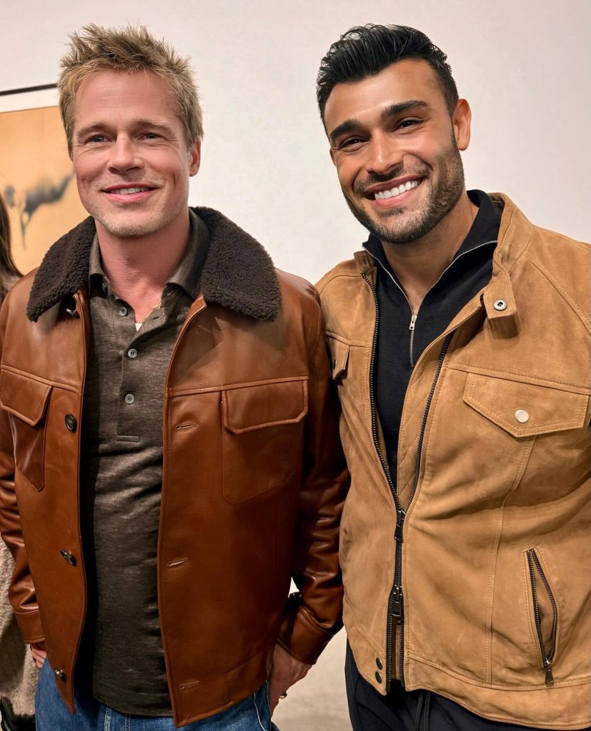 Brad Pitt and Sam Asghari 2406 Us Weekly Britney Spears