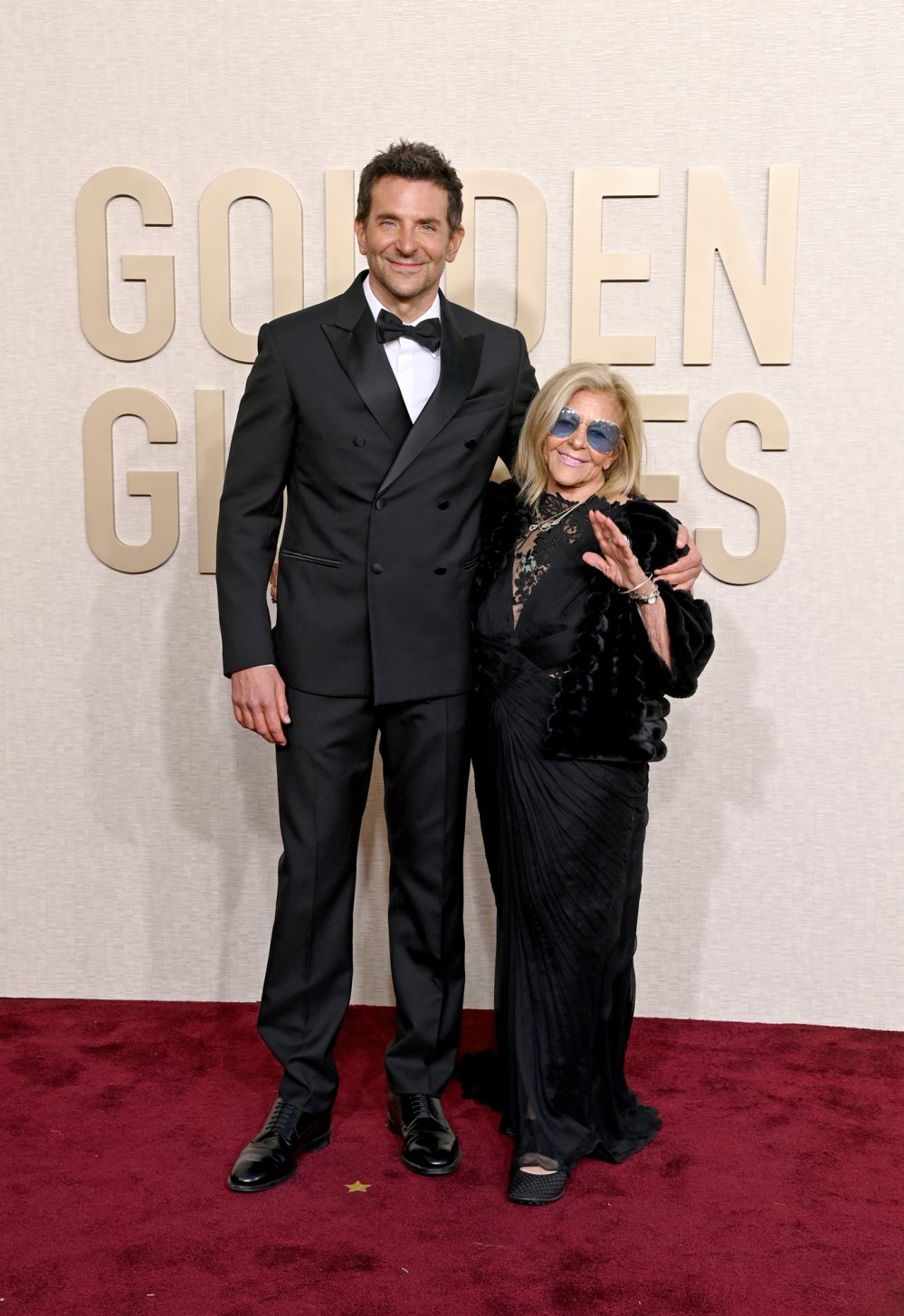 Bradley Cooper Makes His Mark on 2024 Golden Globes Red Carpet | Us Weekly