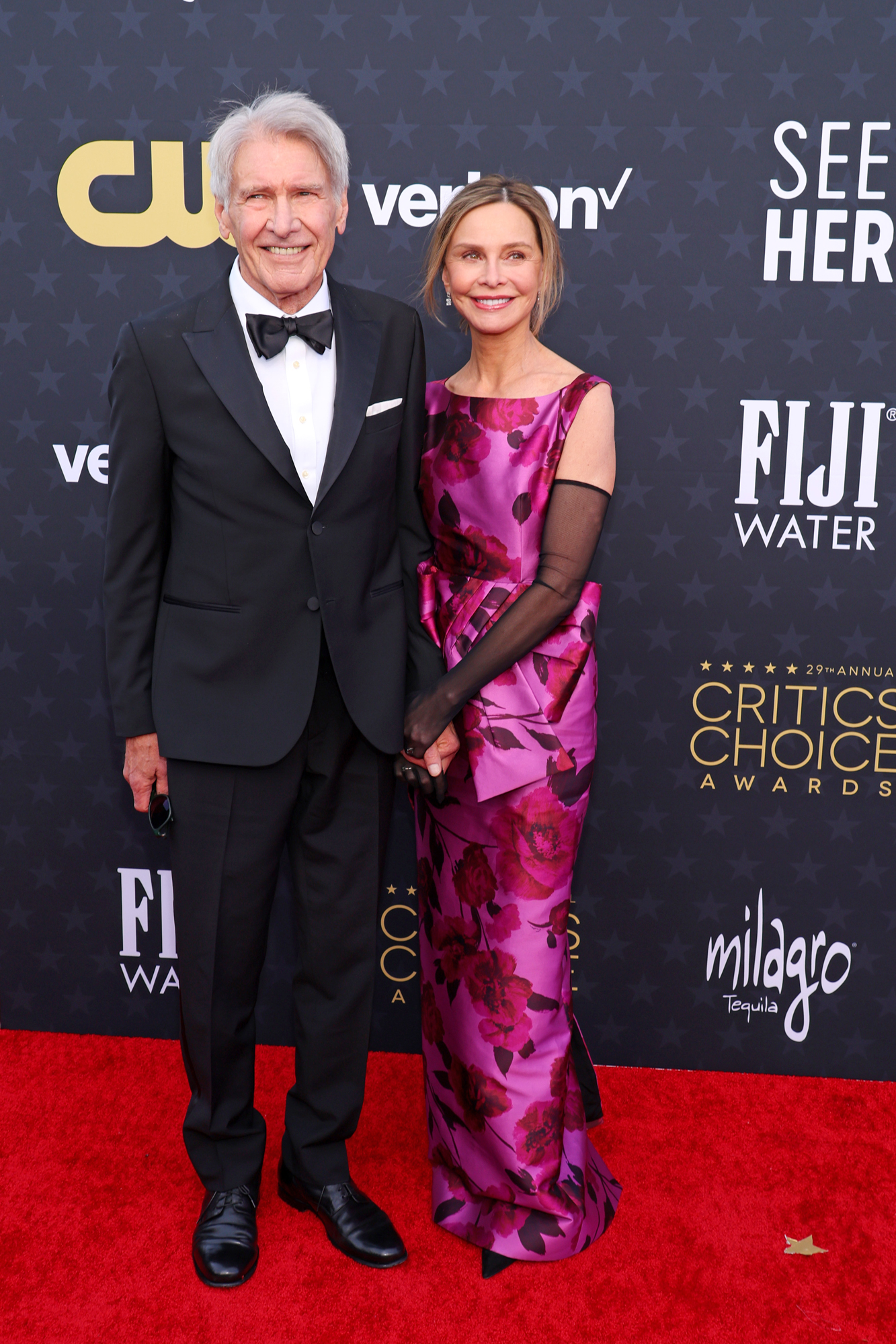 Calista Flockhart Gushes Over 'Supportive' Relationship With Harrison Ford