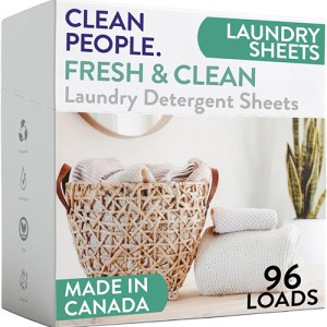 Clean People Laundry Detergent Sheets