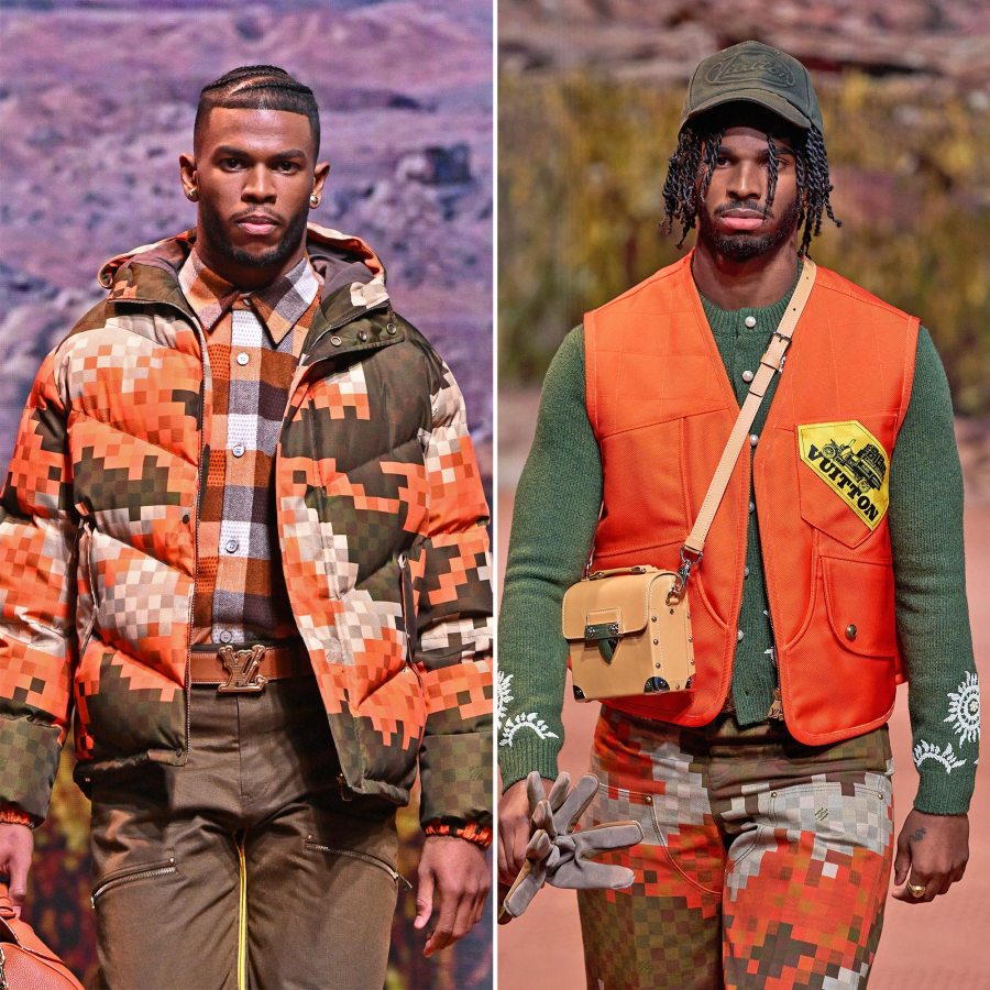 Deion Sanders Sons Walk for Louis Vuitton During Paris Fashion Week