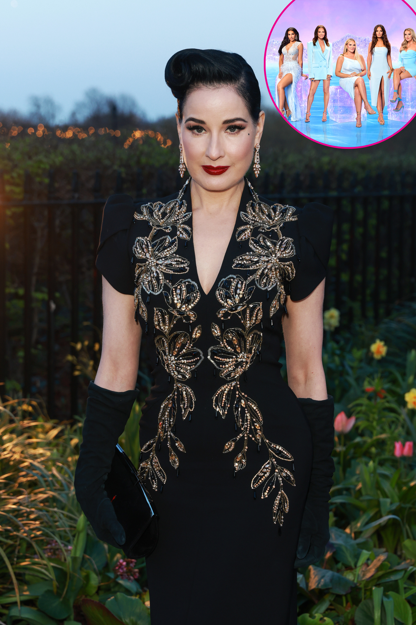 Dita Von Teese Wants to 'Report' RHOSLC's Reality Von Tease Account