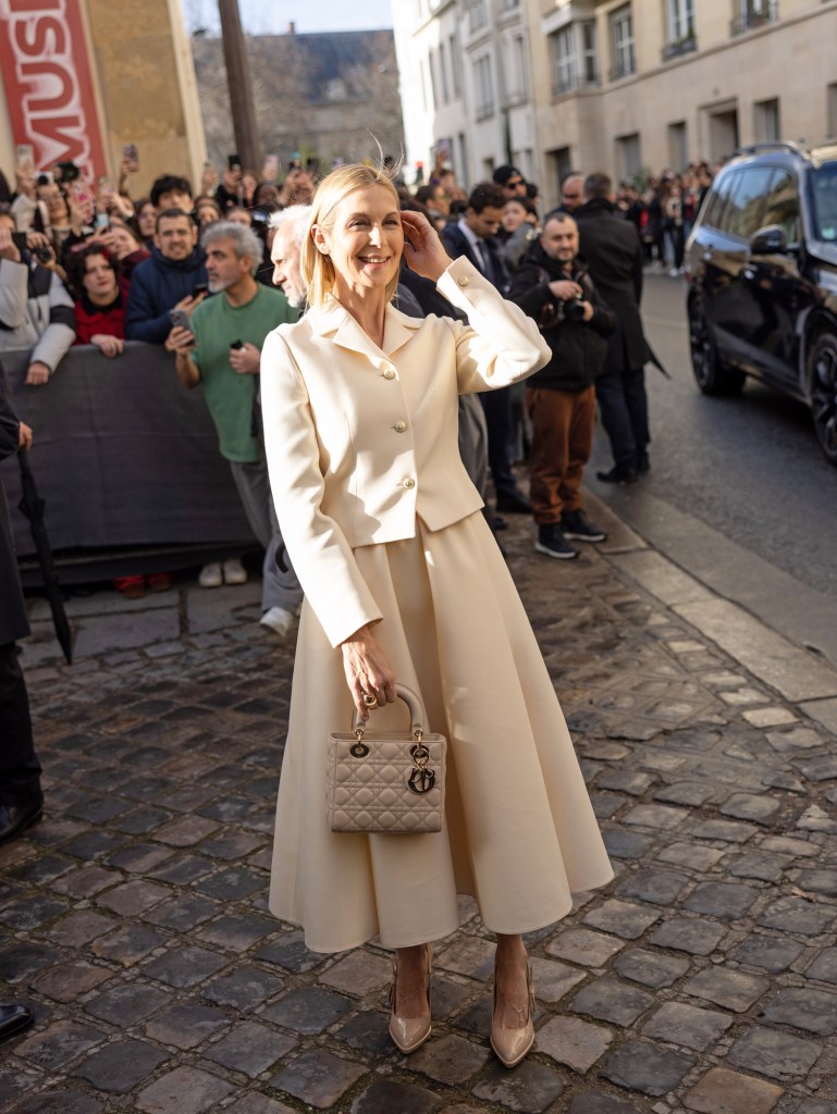 Kelly Rutherford Channels Gossip Girl in White Dior Blazer