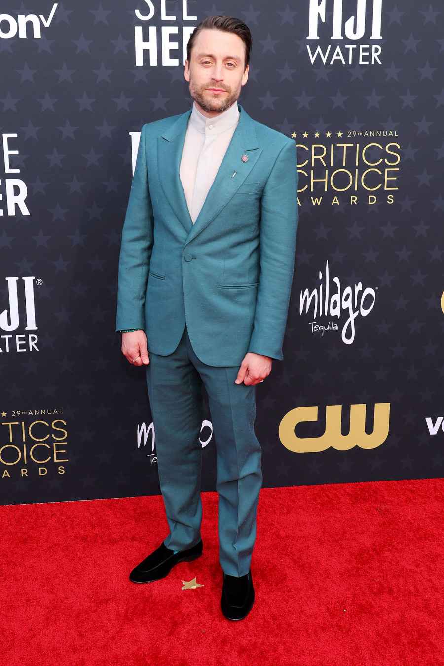 Kieran Culkin Red Carpet Arrival 2024 Critics Choice Awards