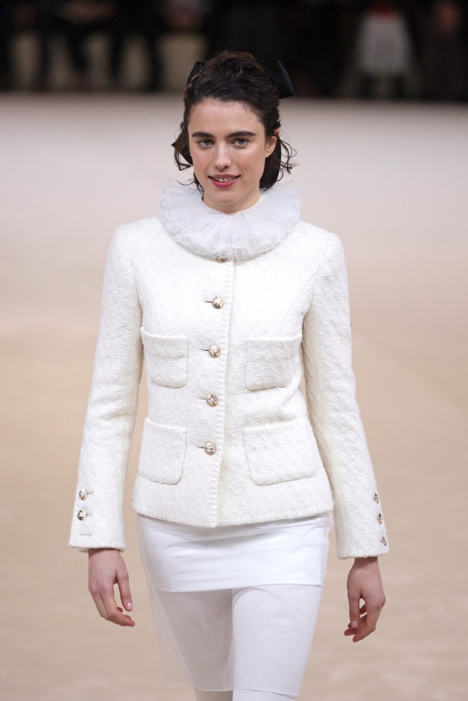 Margaret Qualley Makes Her Runway Debut