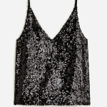 J.Crew Collection Carrie V-neck camisole in sequin