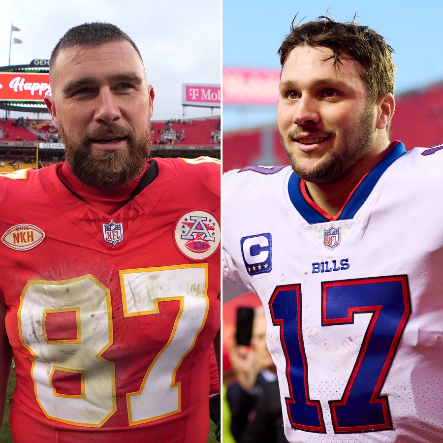 Travis Kelce Reveals What He Told Josh Allen During Chiefs-Bills Halftime