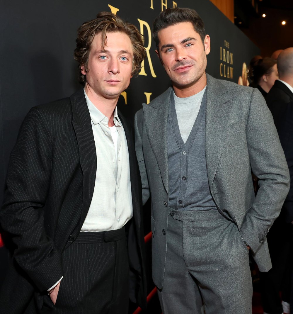 Zac Efron Congratulates Jeremy Allen White on Golden Globes Win Us Weekly