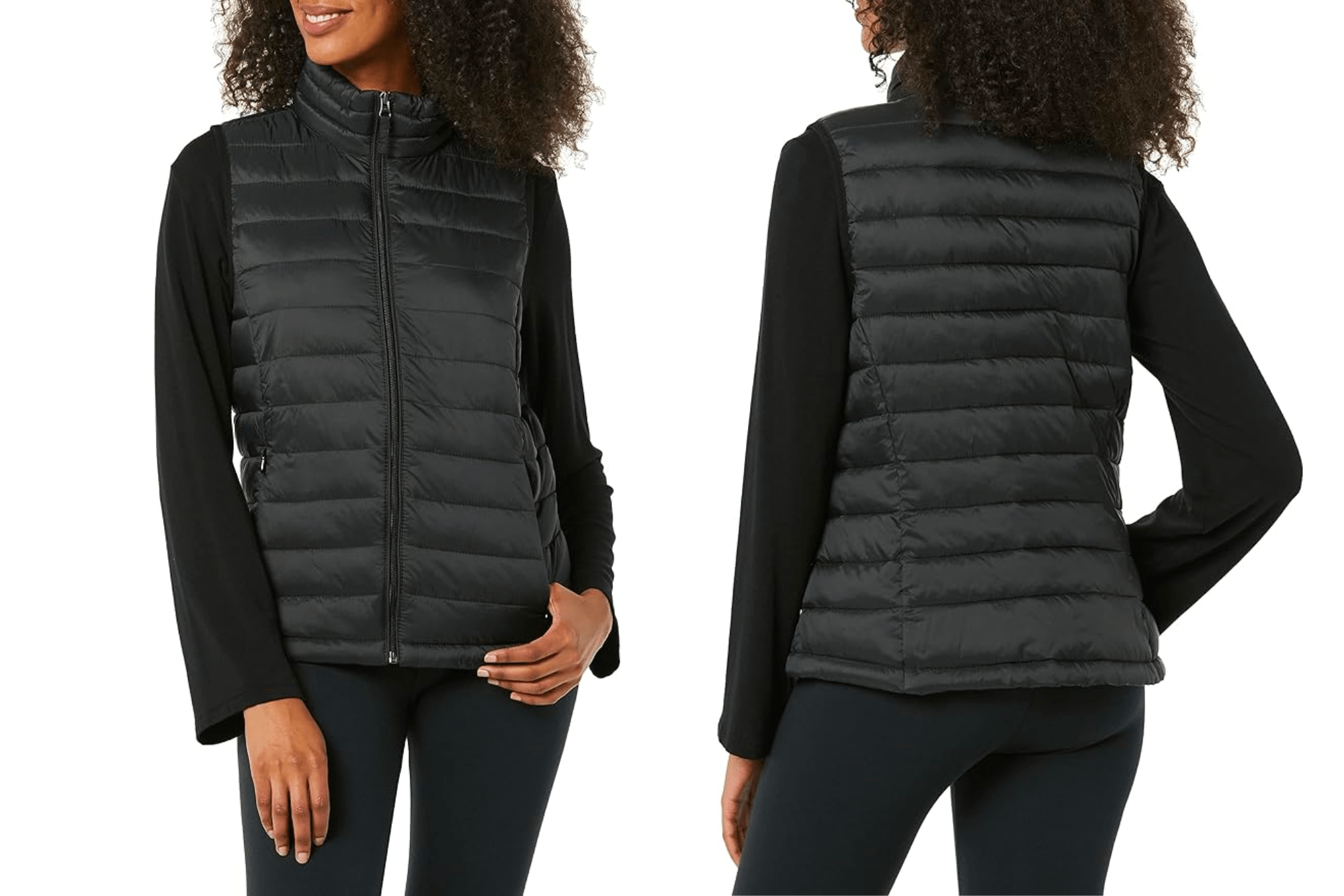 Essentials Lightweight Water-Resistant Packable Puffer