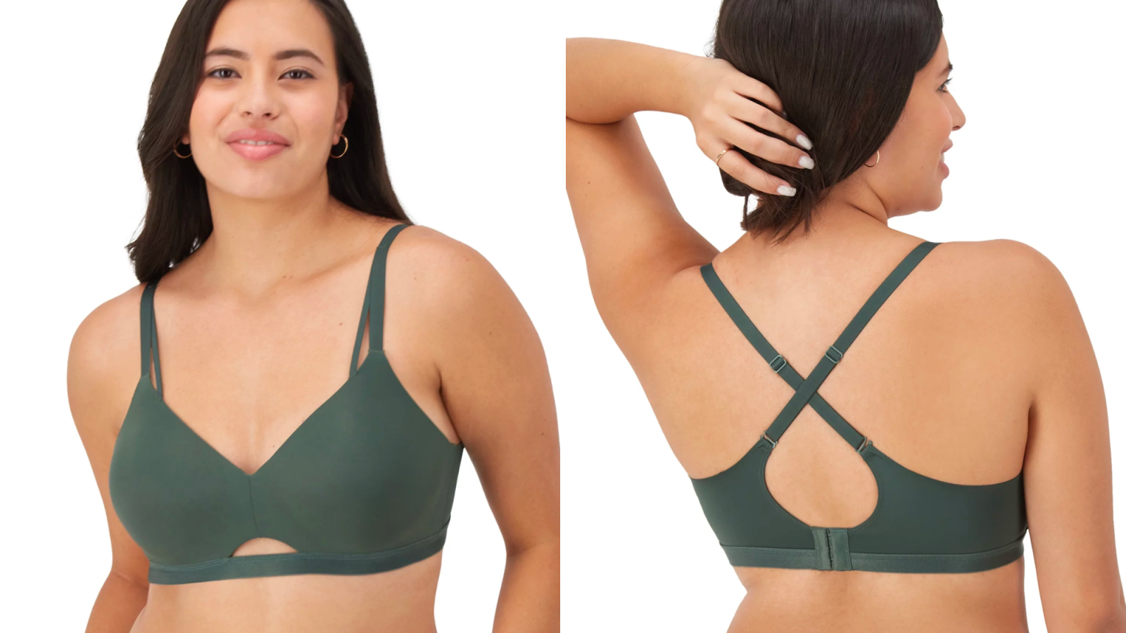 Premium Photo  Supportive and comfortable wireless bra tailored for allday  wear ensuring a smooth and enjoyable experience from morning to night  Generated by AI