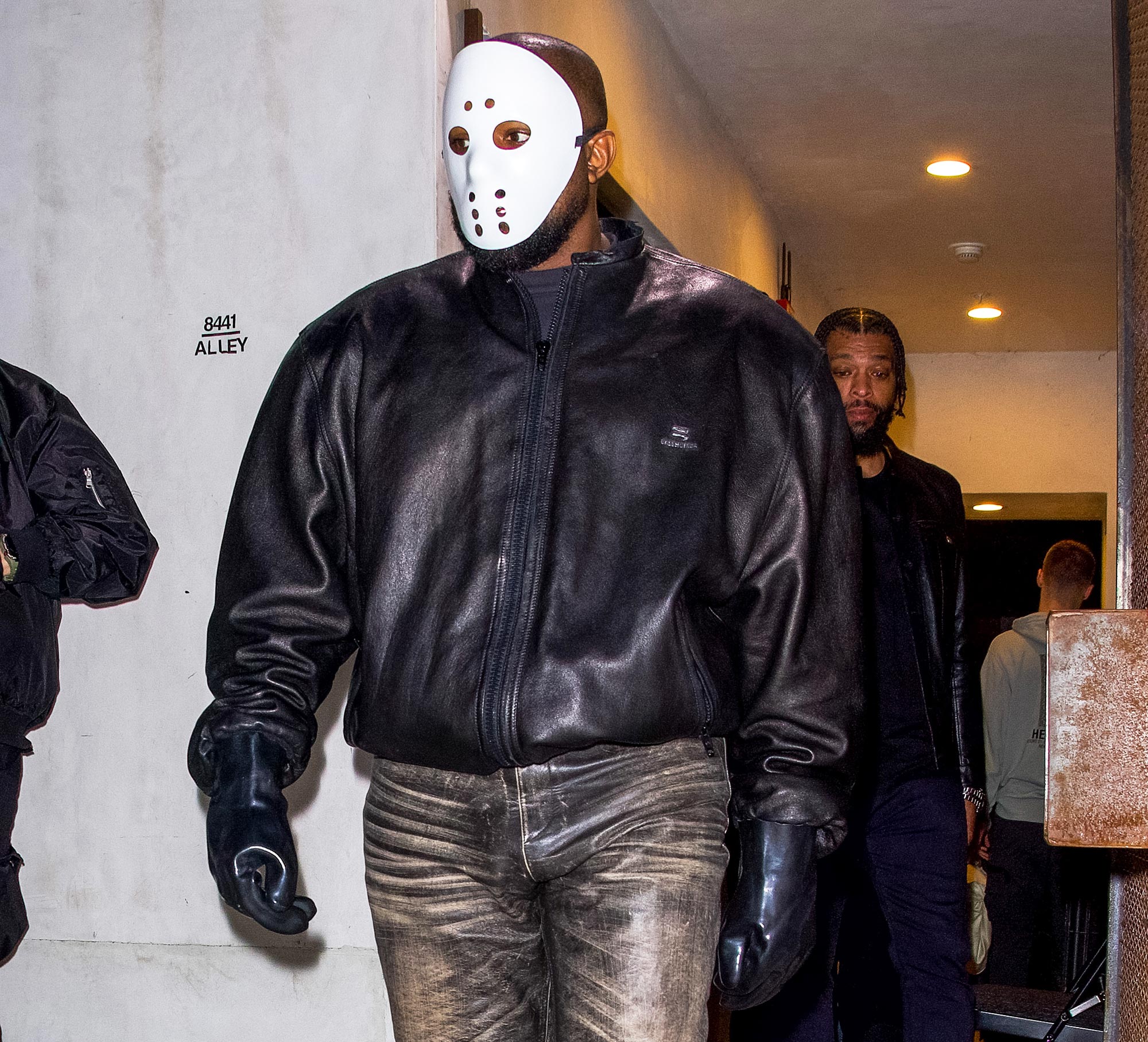 Umm, Did Kanye West Wear a ‘Friday the 13th’ Mask to His Son’s Sports Game? #KanyeWest