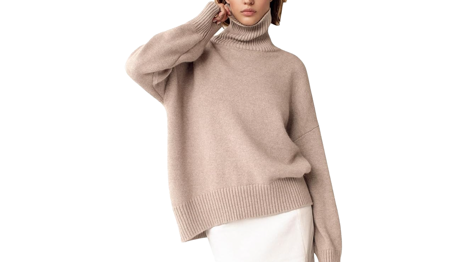 YKR Women's Turtleneck Sweater