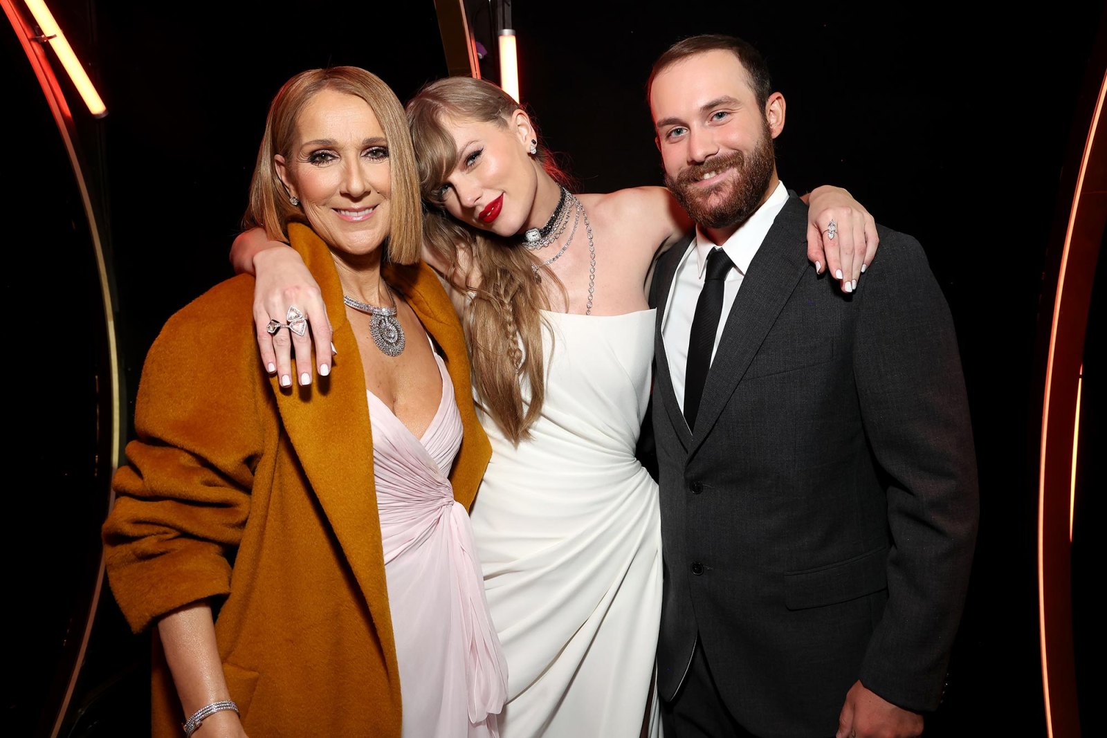 Taylor Swift, Celine Dion Hug After Awkward 2024 Grammys Moment | Us Weekly