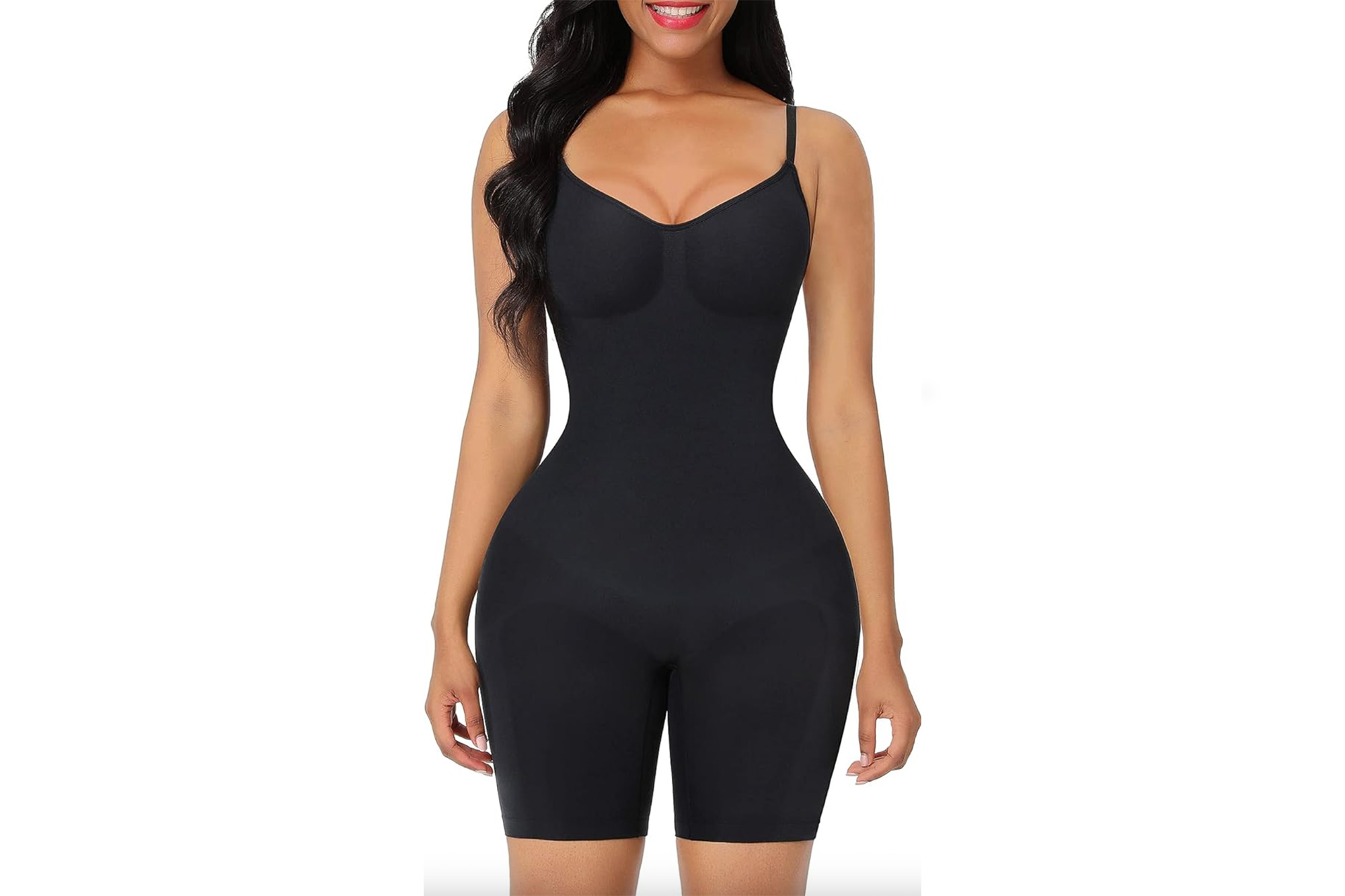 Completely Snatched Shapewear Bodysuit (S/M, Black) at  Women's  Clothing store