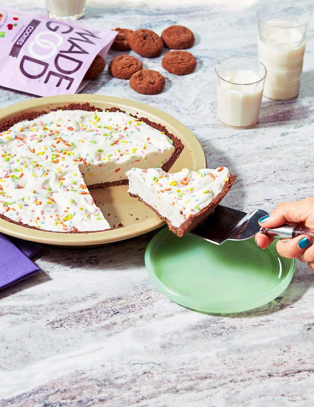 Girl Meets Farm s Molly Yeh s Sprinkle Ice Cream Pie 905