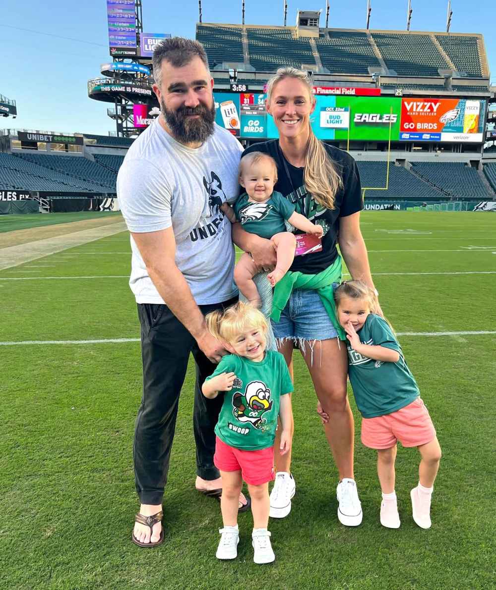 Jason Kelce’s Daughters Can’t Stop Screaming in the Background of 'New Heights' Recording