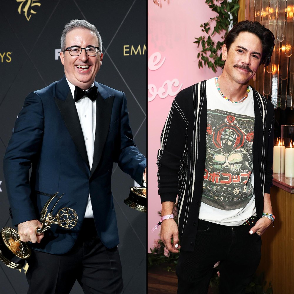 John Oliver Takes a Dig at Tom Sandoval Says Pigs Are Smarter Than Him