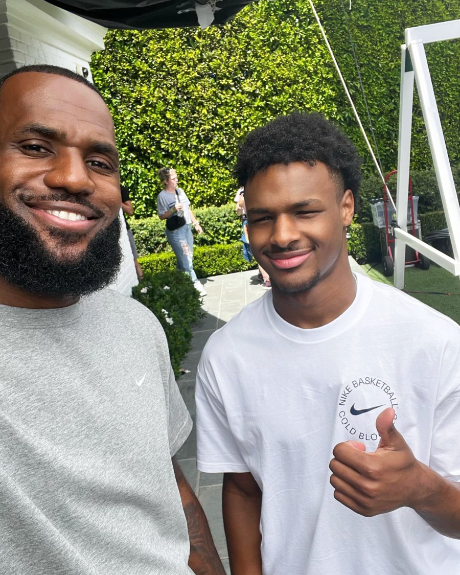 LeBron James Defends Son Bronny After He’s Dropped From Mock Draft Us