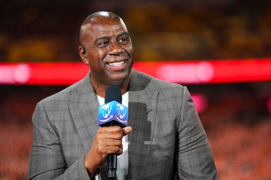 Magic Johnson Praises Power Couple Taylor Swift and Travis Kelce