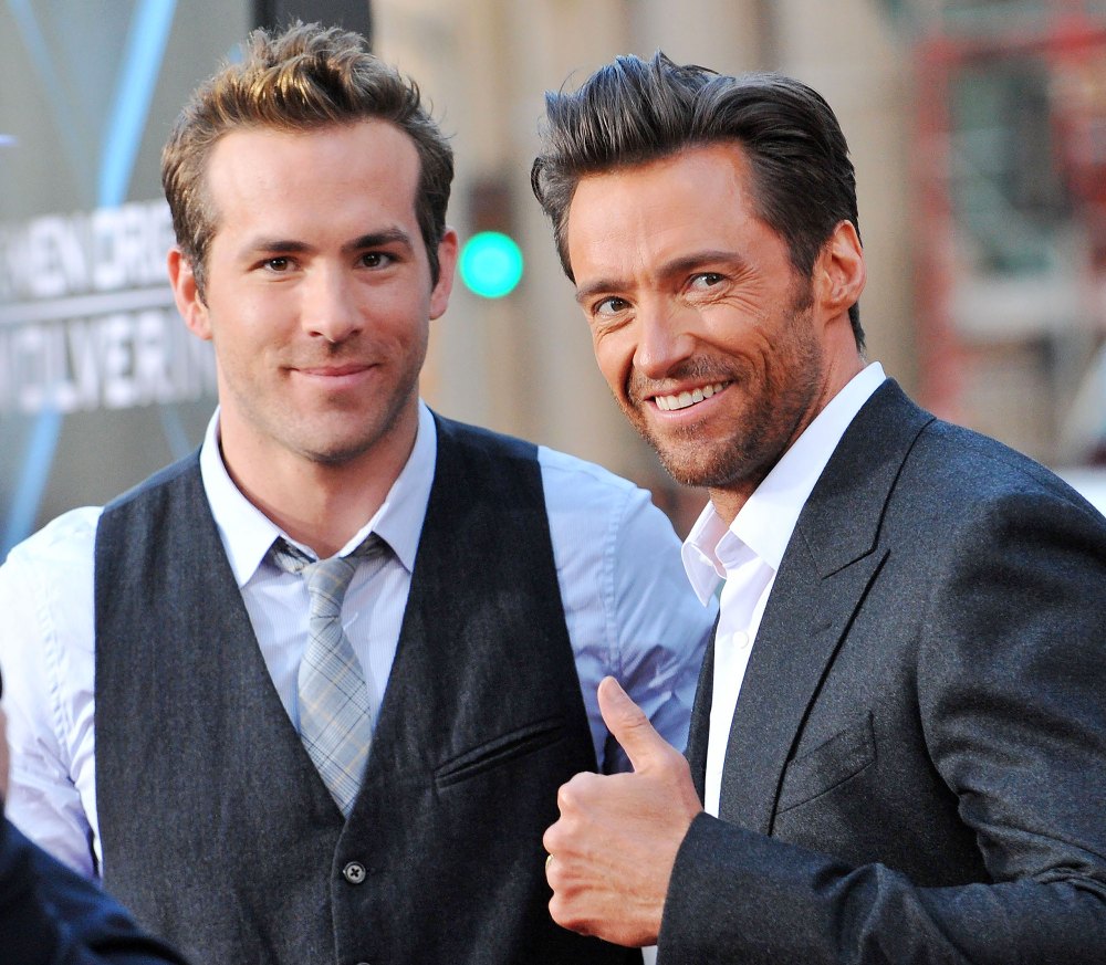 Ryan Reynolds and Blake Lively Us Weekly 2410 Hugh Jackman