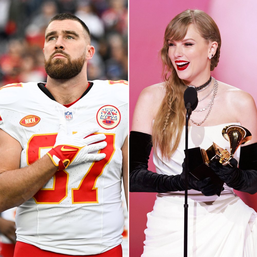 Travis Kelce 2024 Grammys Bill Marjie