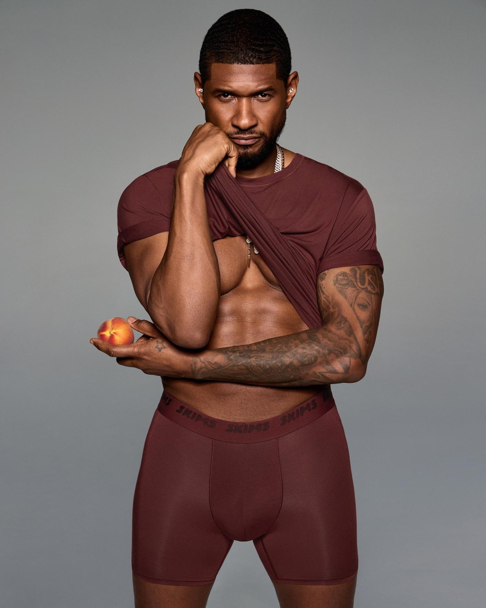 Usher Raymond in our most-wanted base layers. New @SKIMS Mens Underw, usher
