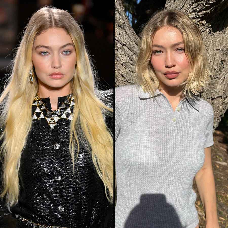 Celeb Hair Changes of 2024 235 Gigi Hadid