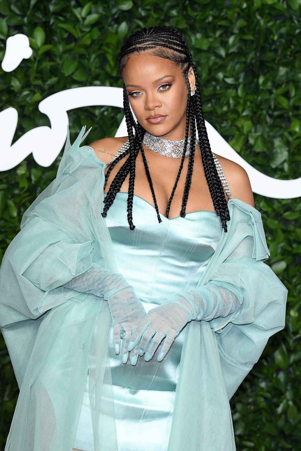 Rihanna on Her Sons Wearing Braids