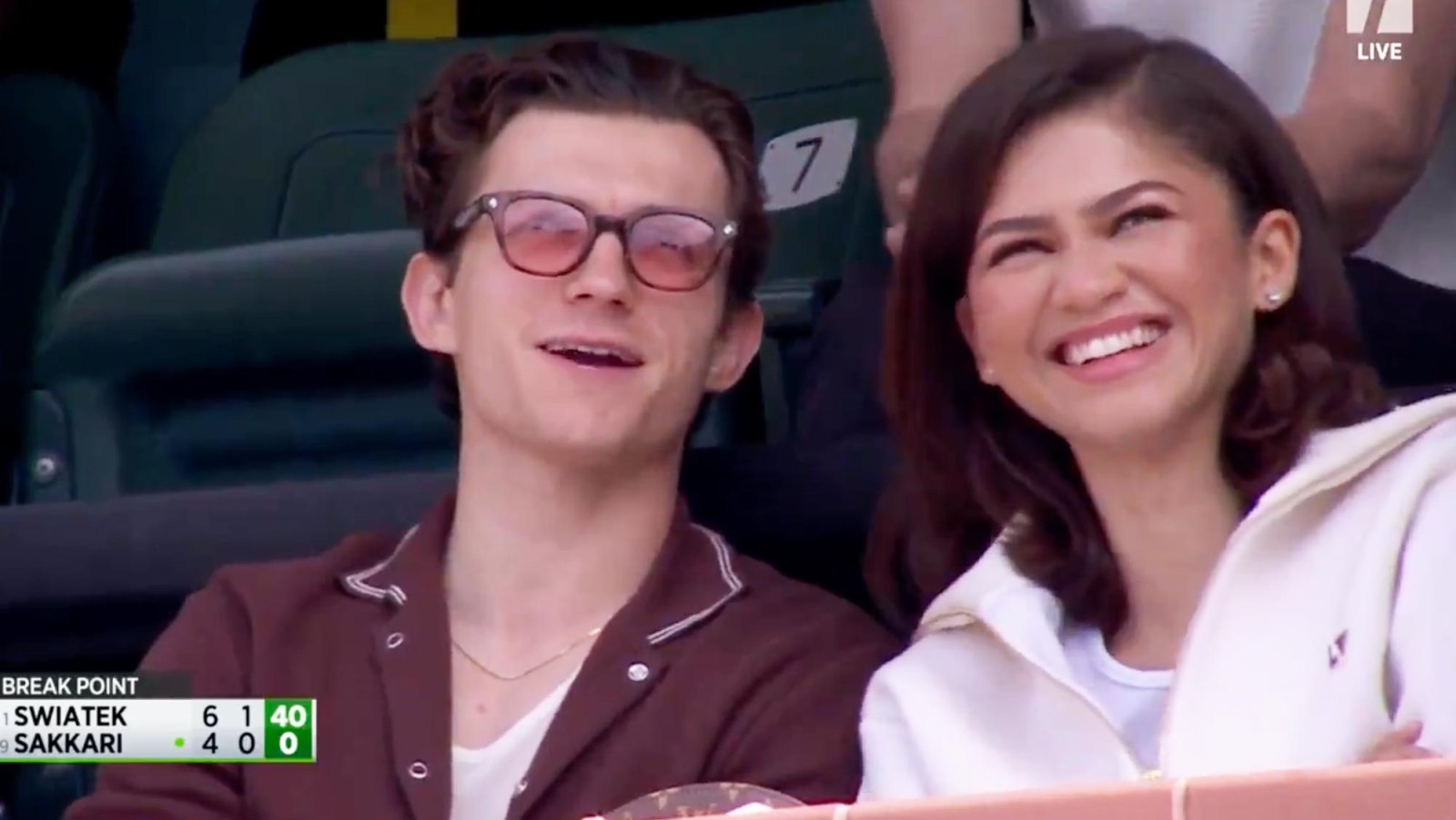 Zendaya, Boyfriend Tom Holland Attend Indian Wells Tennis Championship ...