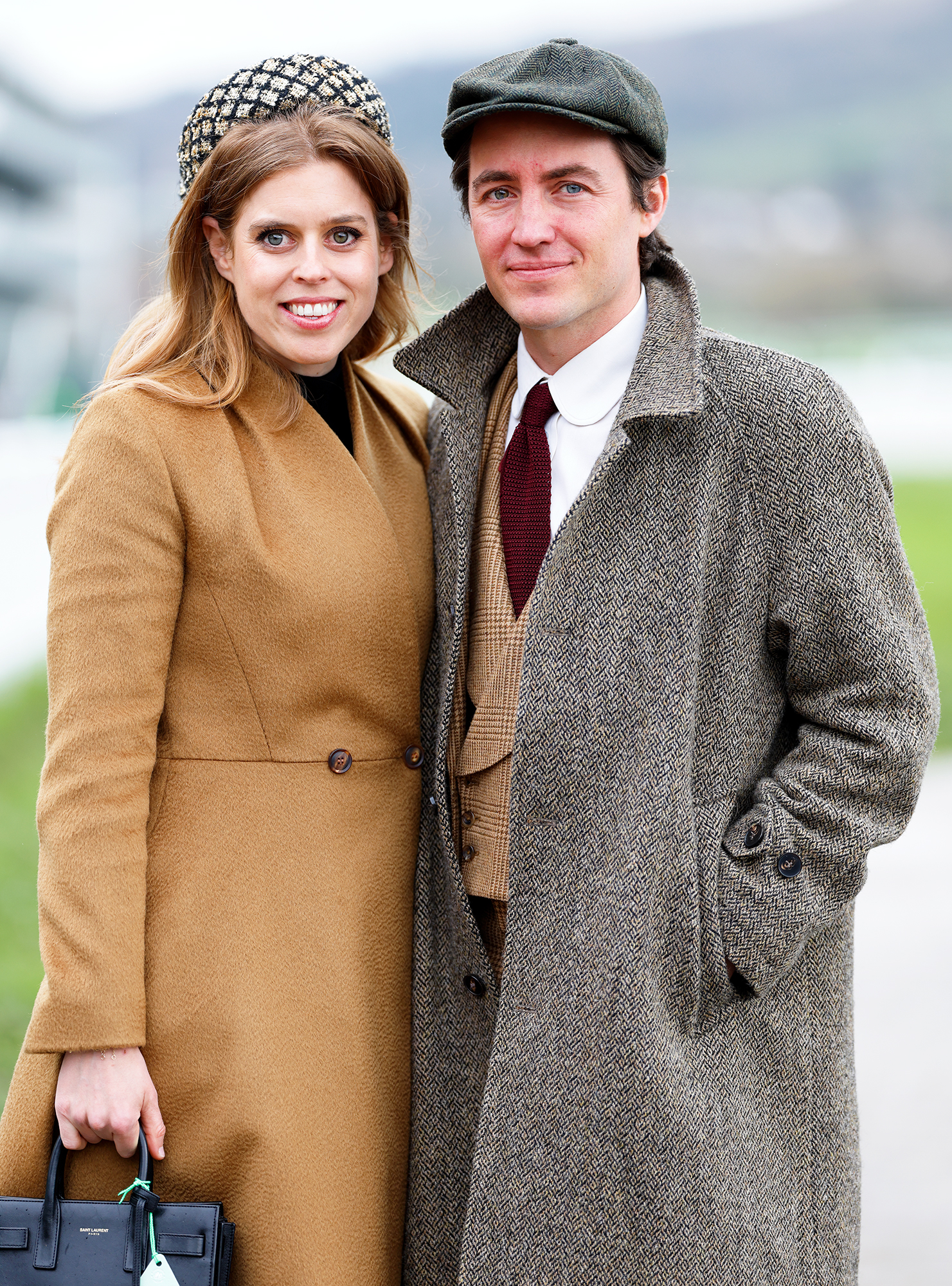 Princess Beatrice and Edoardo Mapelli Mozzi Attend Cheltenham