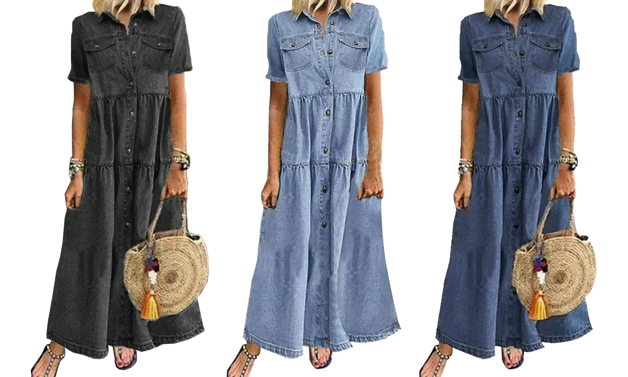 What to wear this weekend: FEMAIL picks out the best denim dresses for  effortless style this season | Daily Mail Online