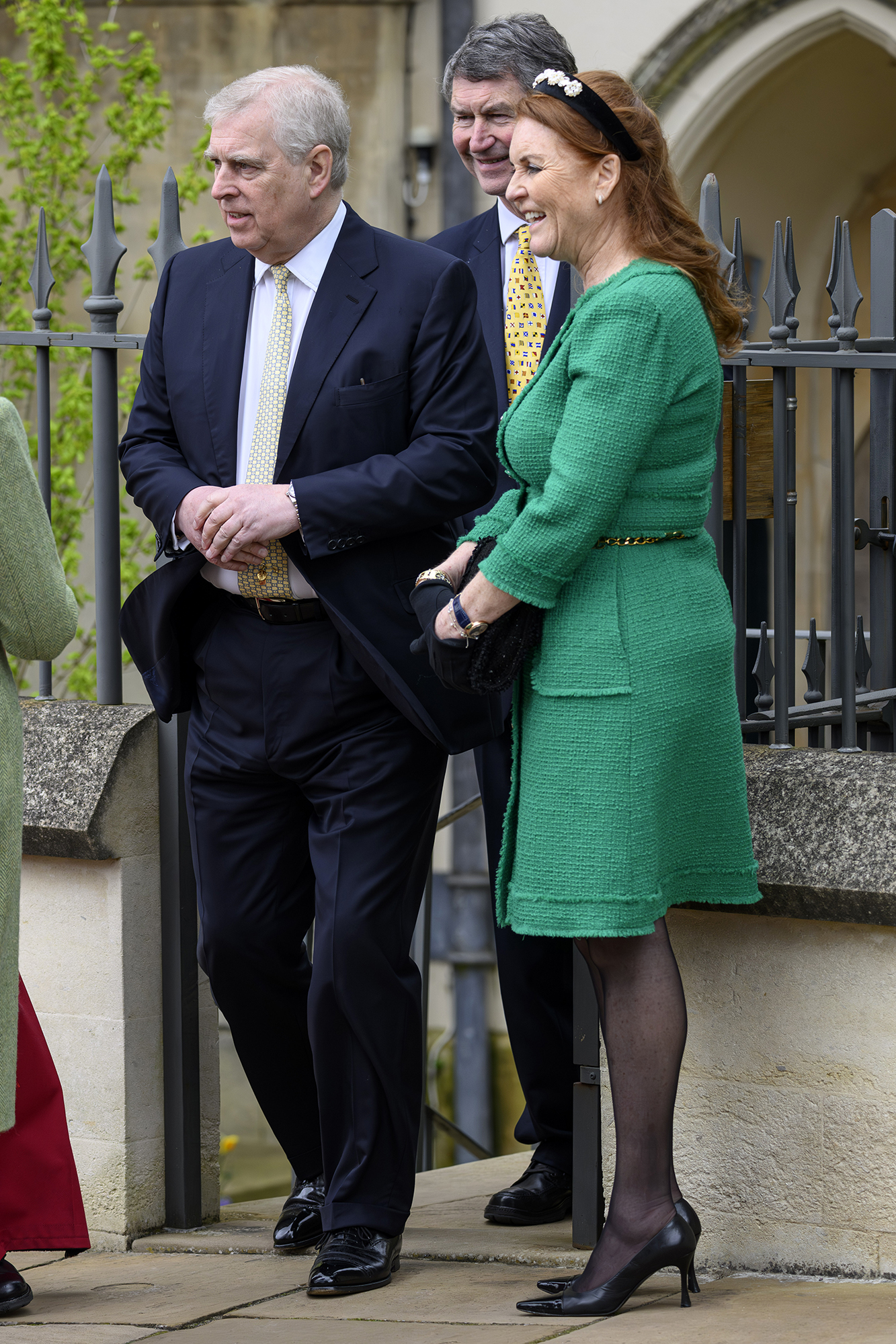 Prince Andrew and Sarah Ferguson Step Out at Royal Family's Easter Service