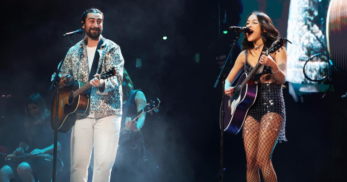 Olivia Rodrigo Duets With Noah Kahan During Her NYC Concert