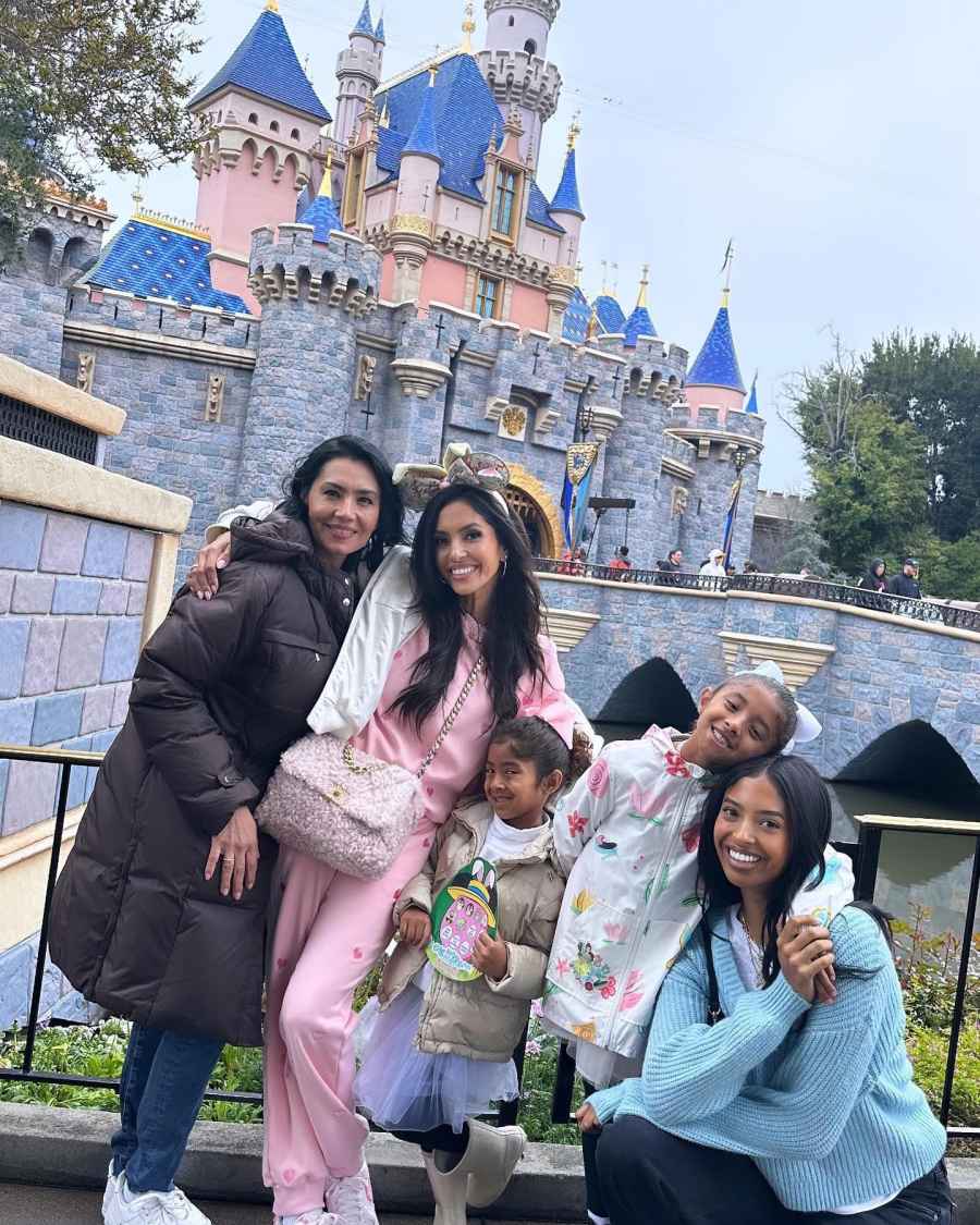 Celebs Visit Disney Theme Parks