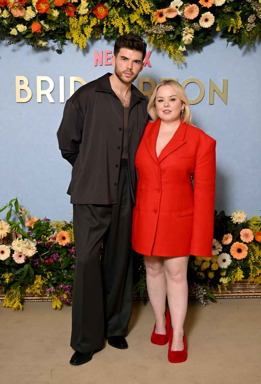 Costars Nicola Coughlin and Luke Newton Cutest Joint Red Carpet Appearances