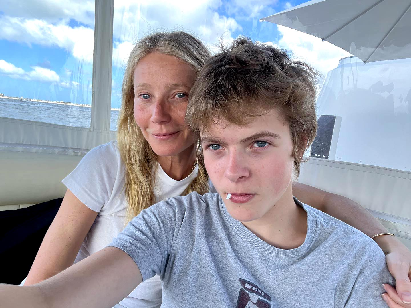 Gwyneth Paltrow’s College-Bound Son Jokes She Hasn’t ‘Gotten Rid’ of Him Yet