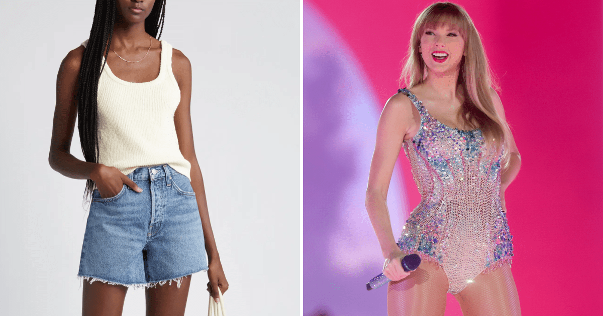 Try On a Pair of Taylor Swift’s Go-To Denim Shorts This Summer