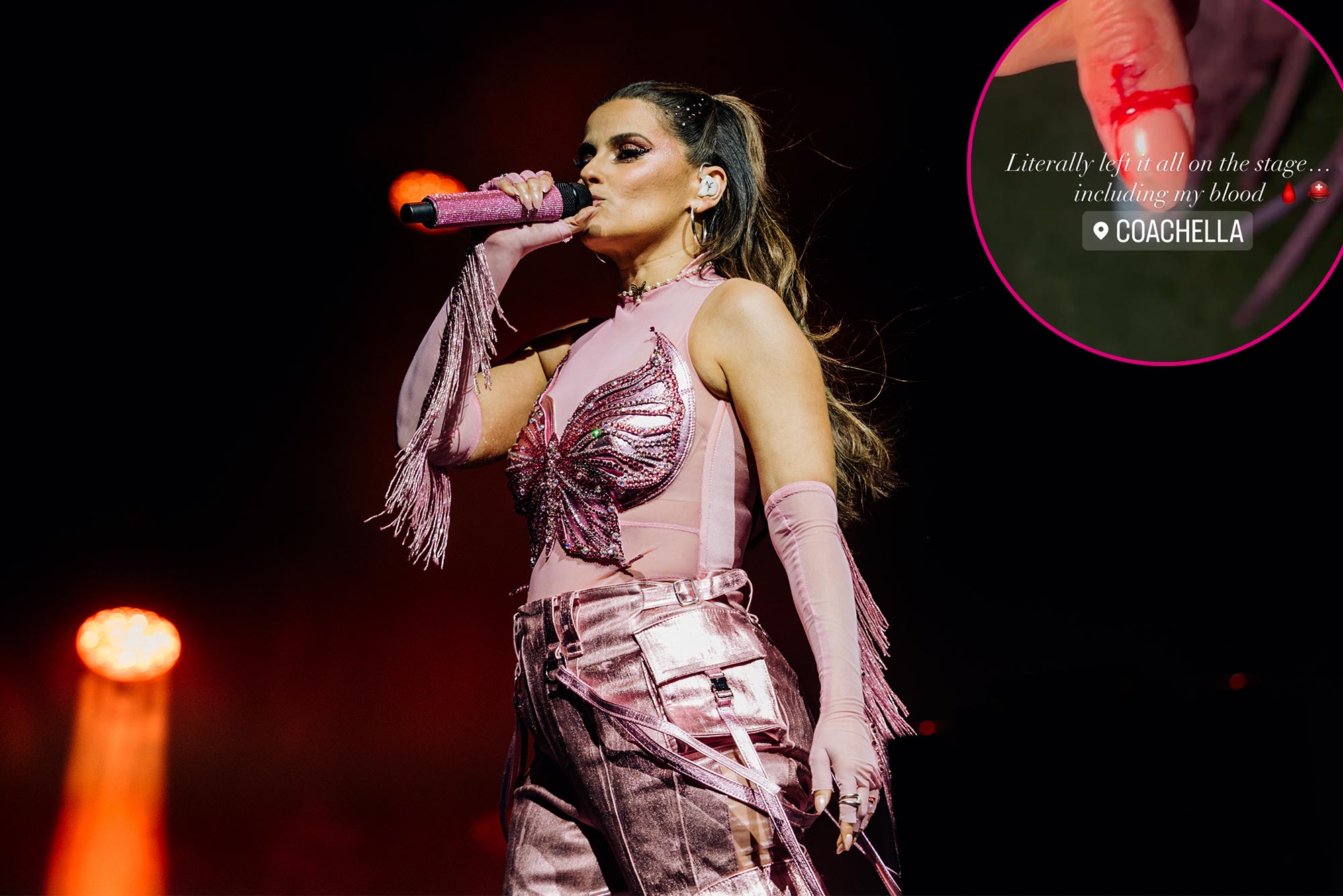 Nelly Furtado Jokes She ‘Left It All on the Stage’ After Coachella Fall