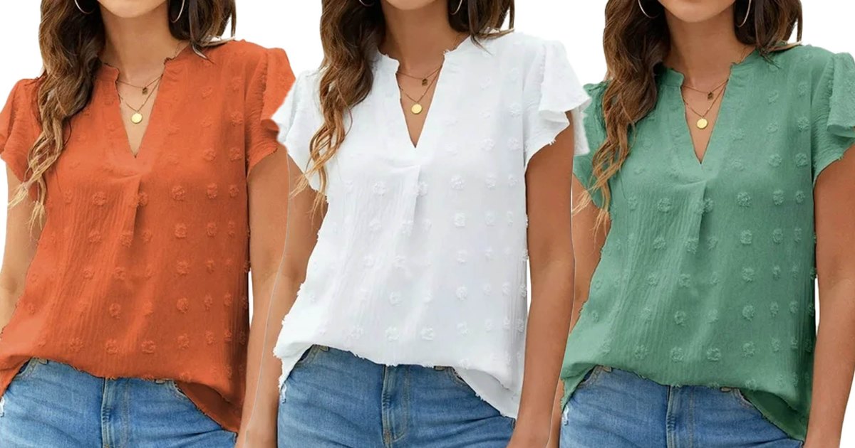 Score This Chic Blouse for Just  at Walmart
