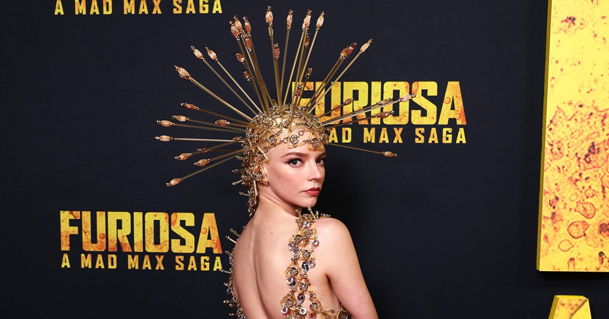 Anya Taylor-Joy Rocks Spiky Dress at Furiosa: A Mad Max Saga Premiere