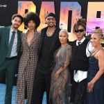 Will Smith Poses With Wife Jada Pinkett Smith at Bad Boys Premiere