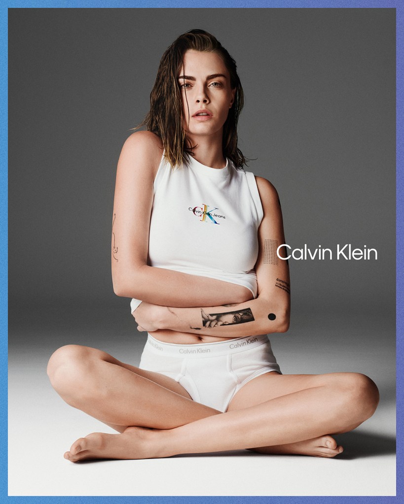 Cara Delevingne Celebrates Pride Month In New Calvin Klein Campaign