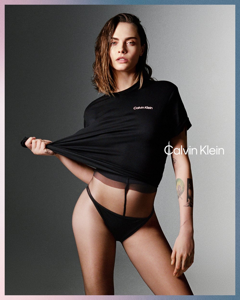 Cara Delevingne Celebrates Pride Month In New Calvin Klein Campaign