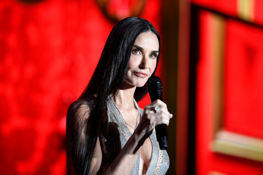 Demi Moore Calls Out Audience Member During Cher Introduction