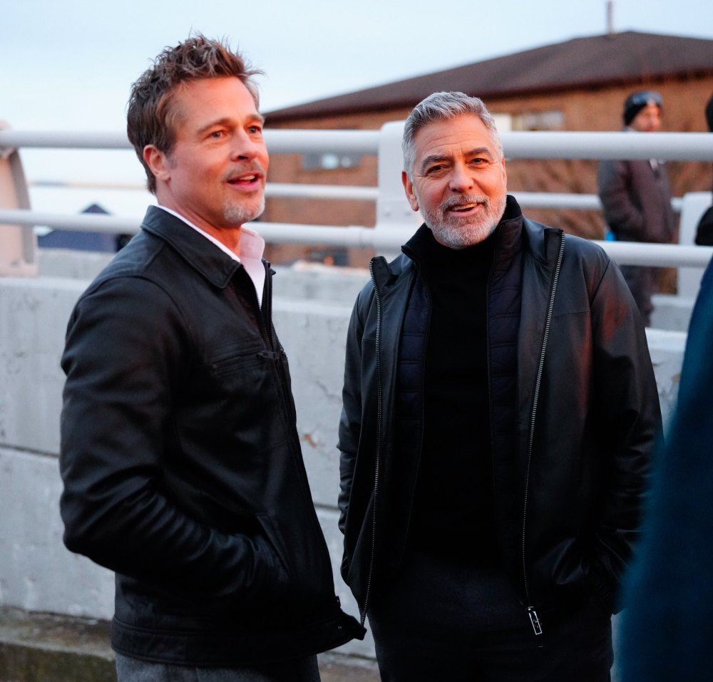 Cada vez que Brad Pitt y George Clooney han trabajado juntos