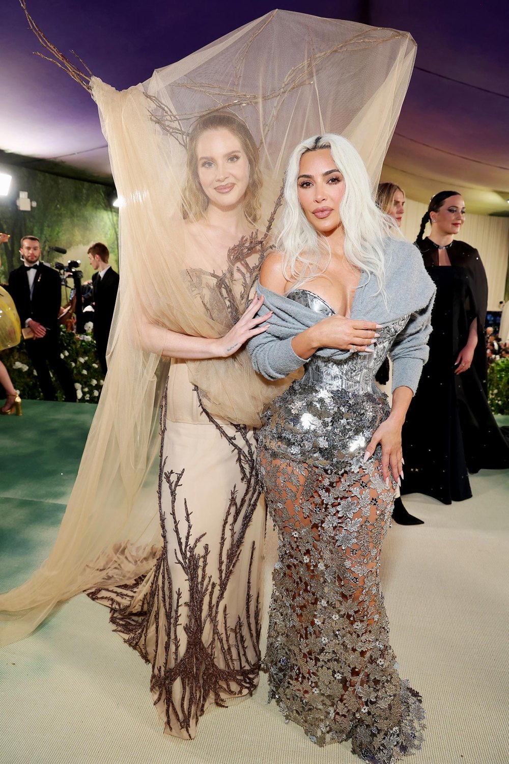 Kim Kardashian y Lana Del Rey posan juntas en la Met Gala 2024